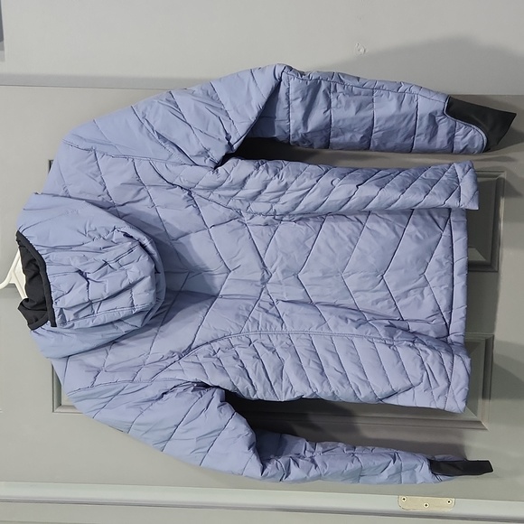 NWT Eddie Bauer Ignitelite Reversible Hooded Jacket Dusty Blue Gray First Ascent - Picture 7 of 15